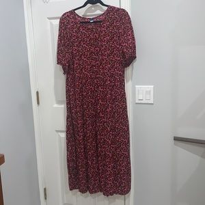 Old Navy “peasant” dress size Large with pockets EUC